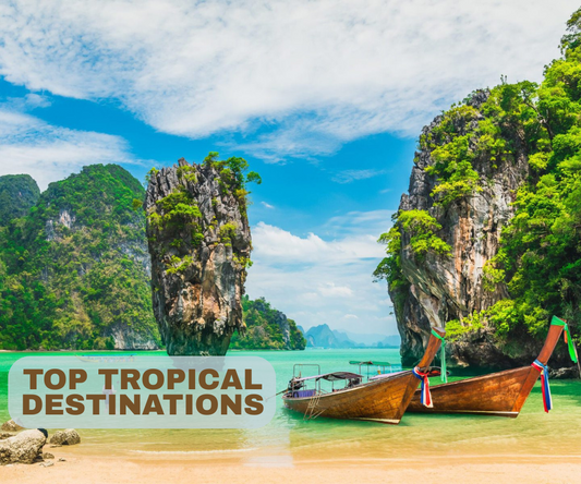 Tropical Destinations to Escape the Winter Cold